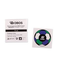Tatoveringsmerke Fotball, 10 pk